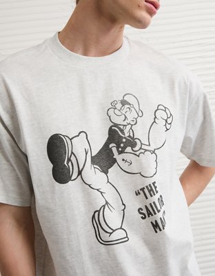 AE Boxy Popeye Graphic T-Shirt | American Eagle