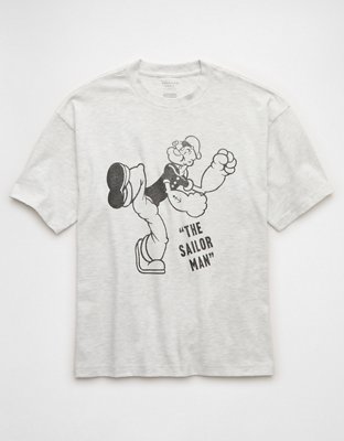 AE Boxy Popeye Graphic T-Shirt