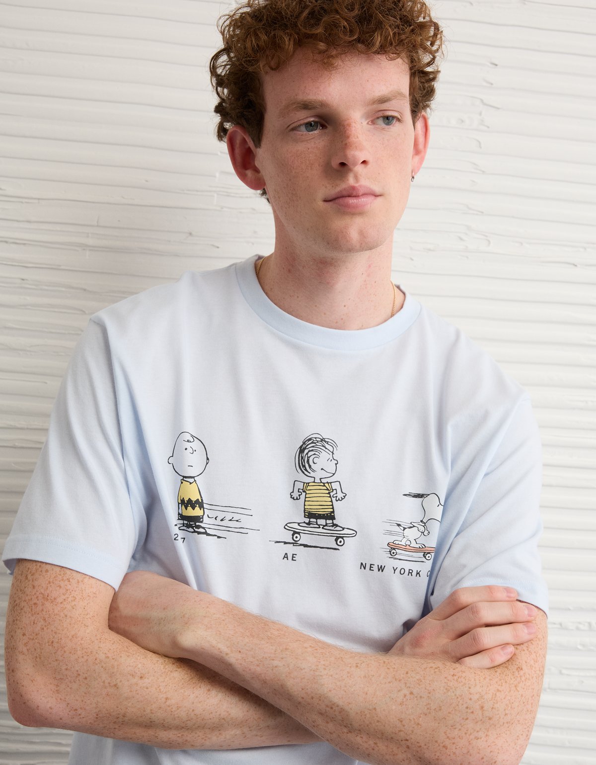 AE Standard Fit Snoopy Graphic T-Shirt - image 5