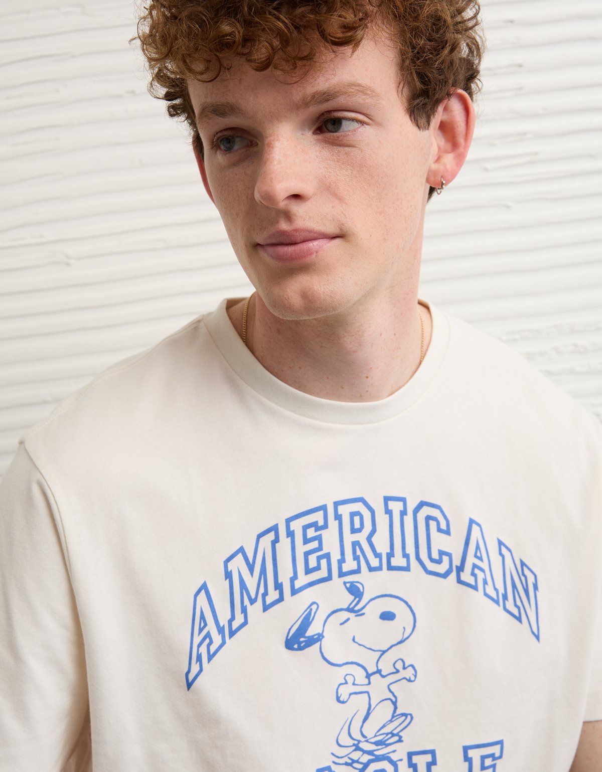 AE Standard Fit Snoopy Graphic T-Shirt - image 5