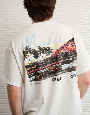 Oracle Red Bull Racing x AE Boxy Graphic T-Shirt | American Eagle