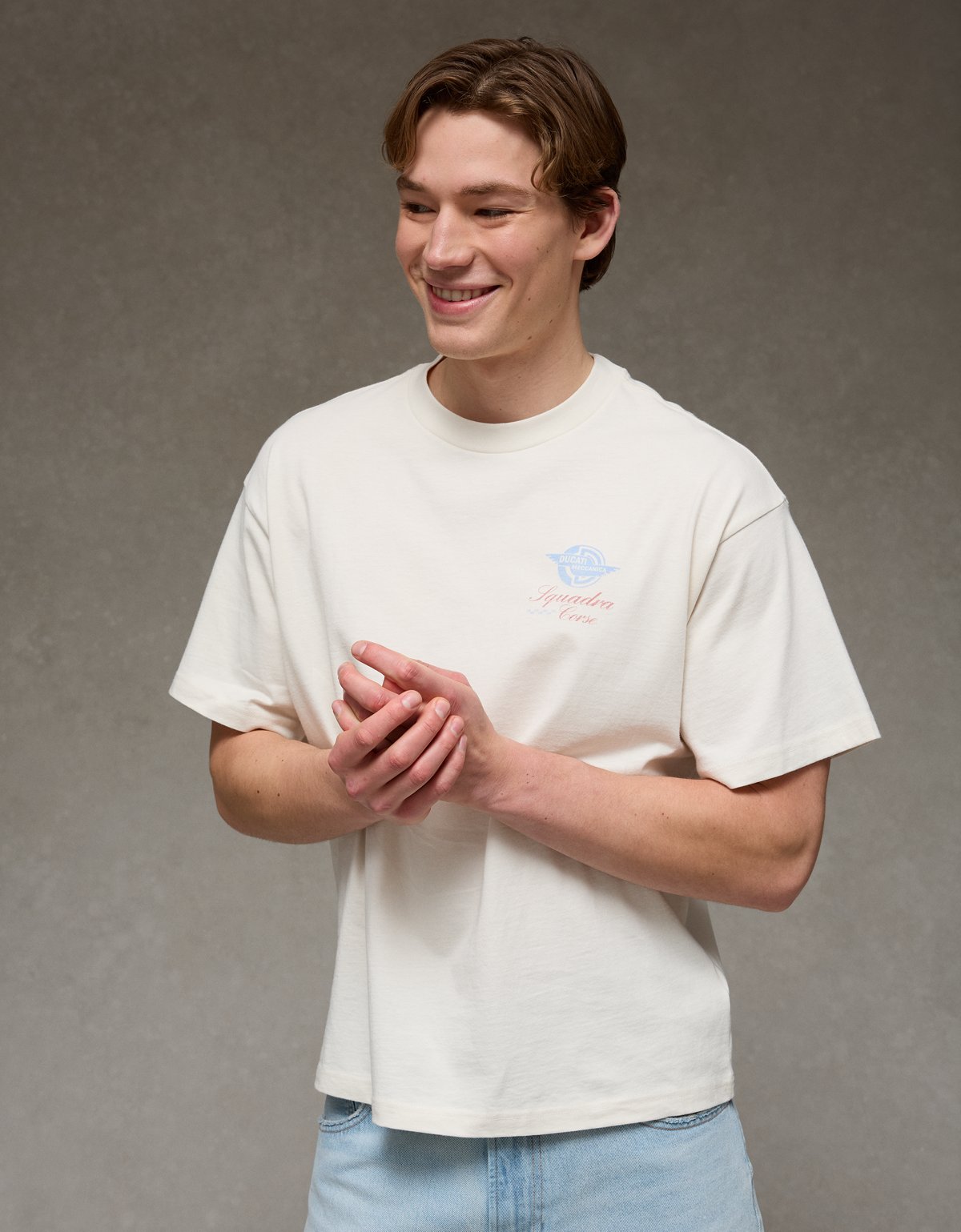 AE Boxy Ducati Graphic T-Shirt - image 3