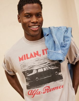 AE Boxy Alfa Romeo Graphic T-Shirt