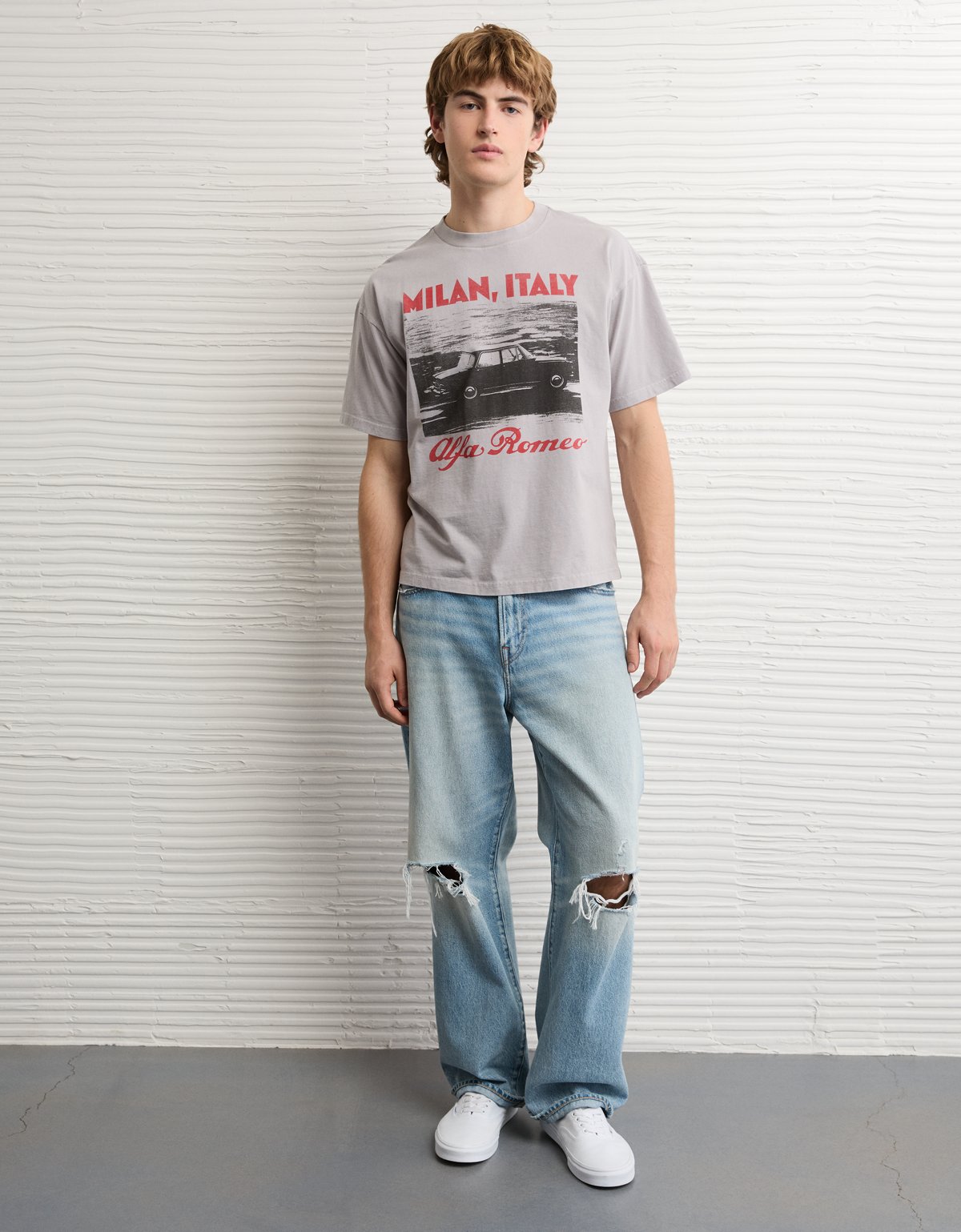AE Boxy Alfa Romeo Graphic T-Shirt - image 2