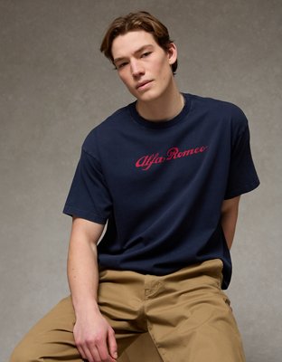 AE Boxy Alfa Romeo Graphic T-Shirt