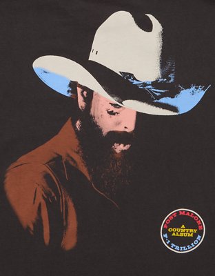 AE Boxy Post Malone Graphic T-Shirt