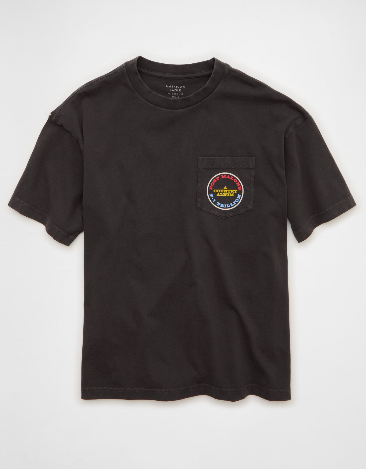 AE Boxy Post Malone Graphic T-Shirt - image 4