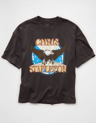 AE Boxy Chris Stapleton Graphic T-Shirt
