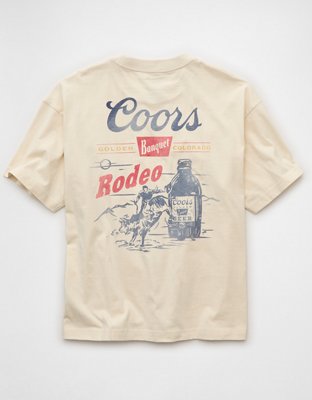 AE Boxy Coors Banquet Graphic T-Shirt