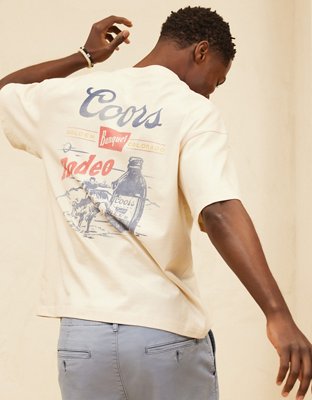 AE Boxy Coors Banquet Graphic T-Shirt