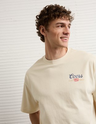 AE Boxy Coors Banquet Graphic T-Shirt