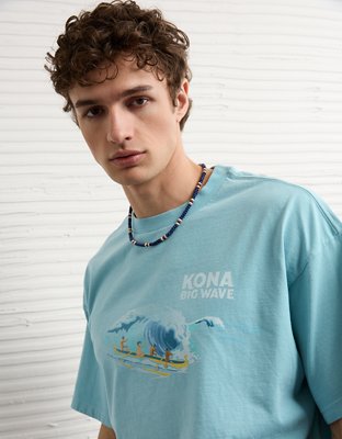 AE Boxy Kona Graphic T-Shirt from American Eagle - $17.47