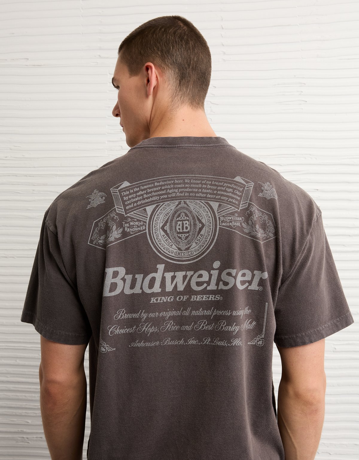 AE Boxy Budweiser Graphic T-Shirt - image 2