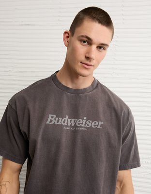AE Boxy Fit Budweiser Graphic T-Shirt | American Eagle