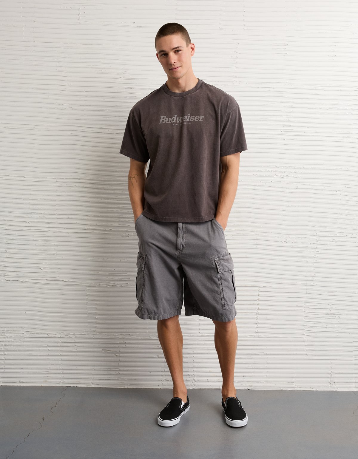 AE Boxy Budweiser Graphic T-Shirt - image 5