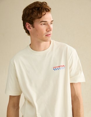 AE Standard Fit Honda Racing Graphic T-Shirt | American Eagle