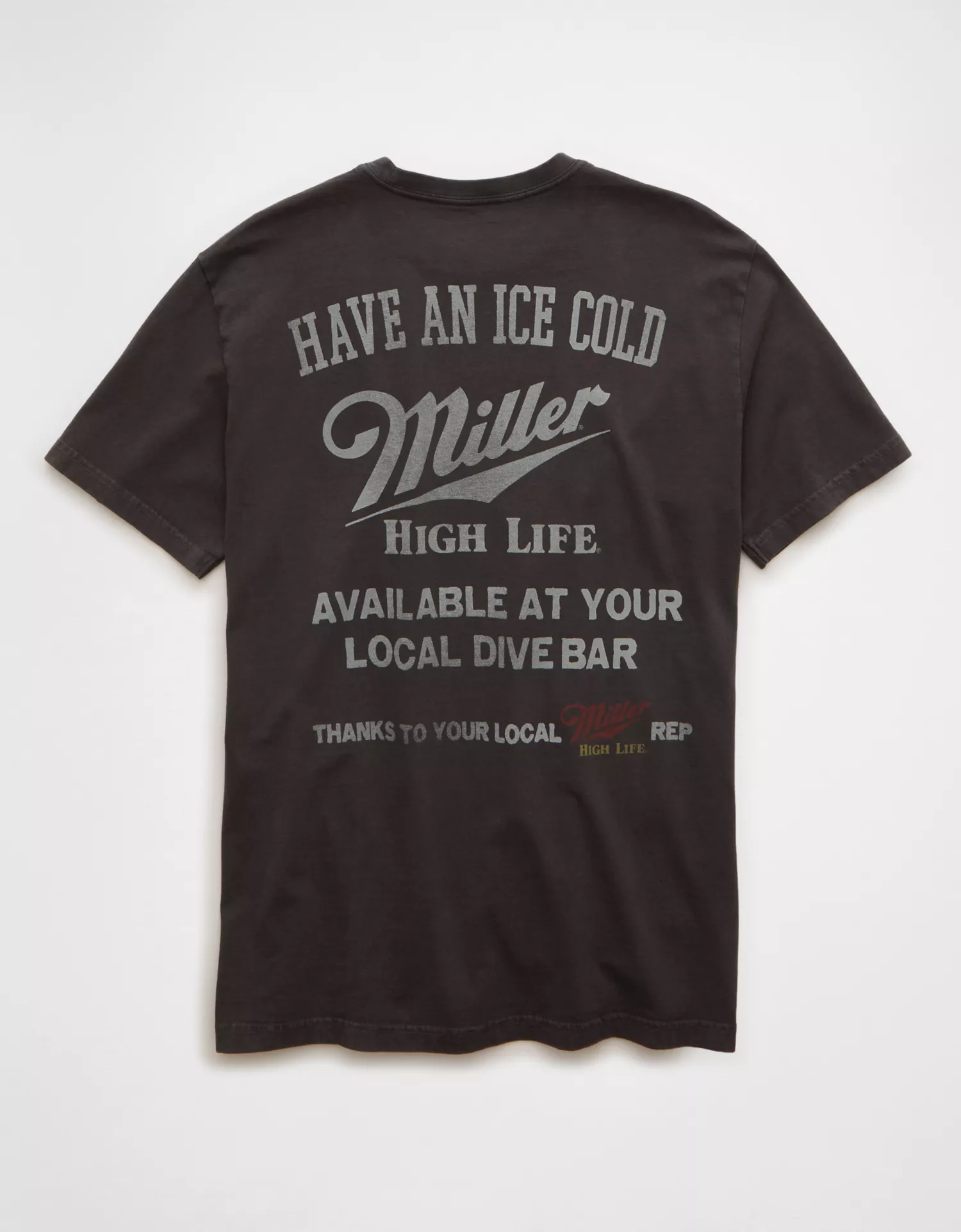 AE Standard Fit Miller High Life Graphic T-Shirt
