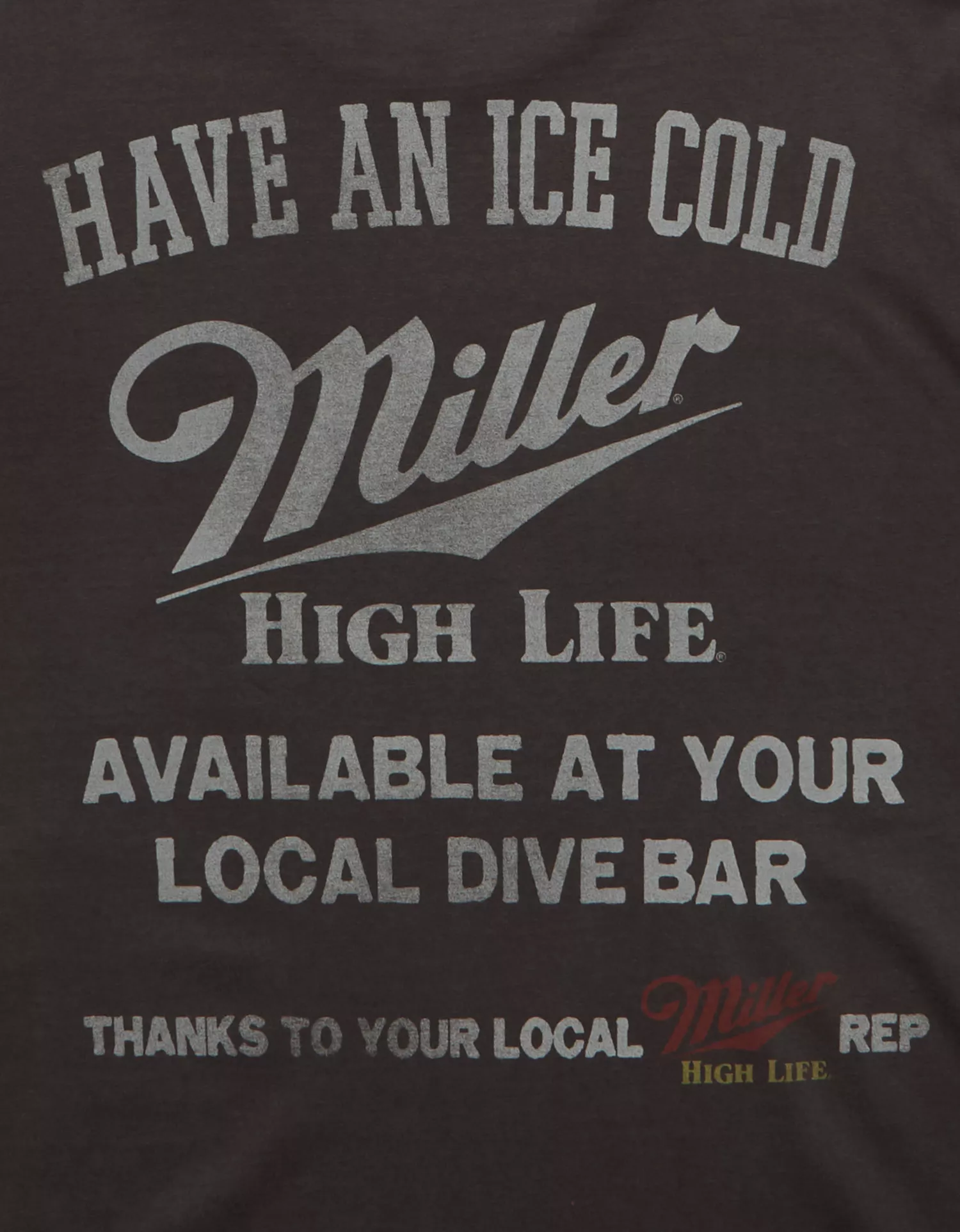 AE Standard Fit Miller High Life Graphic T-Shirt - thumbnail 6