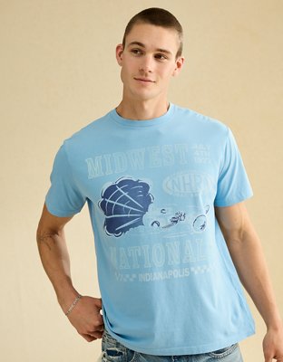 AE Standard Fit National Hot Rod Graphic T-Shirt