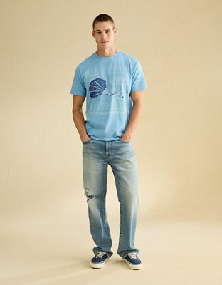 AE Standard Fit National Hot Rod Graphic T-Shirt