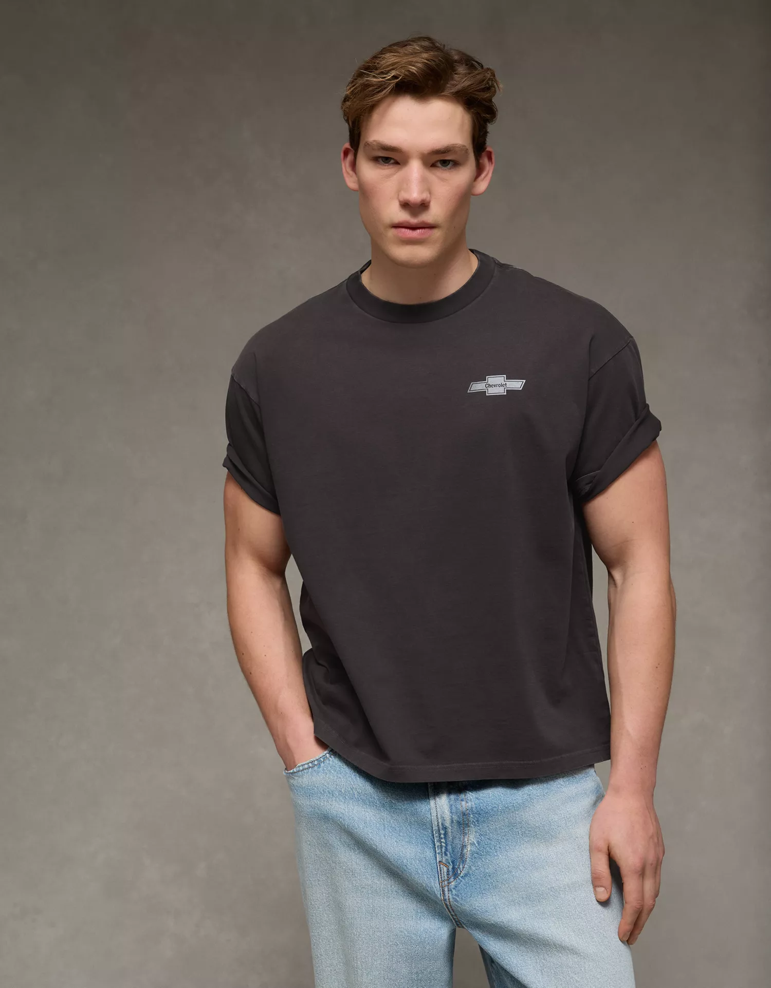 AE Boxy Fit El Camino Graphic T-Shirt