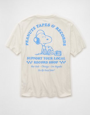 AE Standard Fit Snoopy Graphic T-Shirt