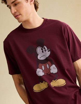 AE Standard Fit Mickey Mouse Graphic T-Shirt | American Eagle
