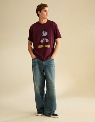 AE Standard Fit Mickey Mouse Graphic T-Shirt | American Eagle