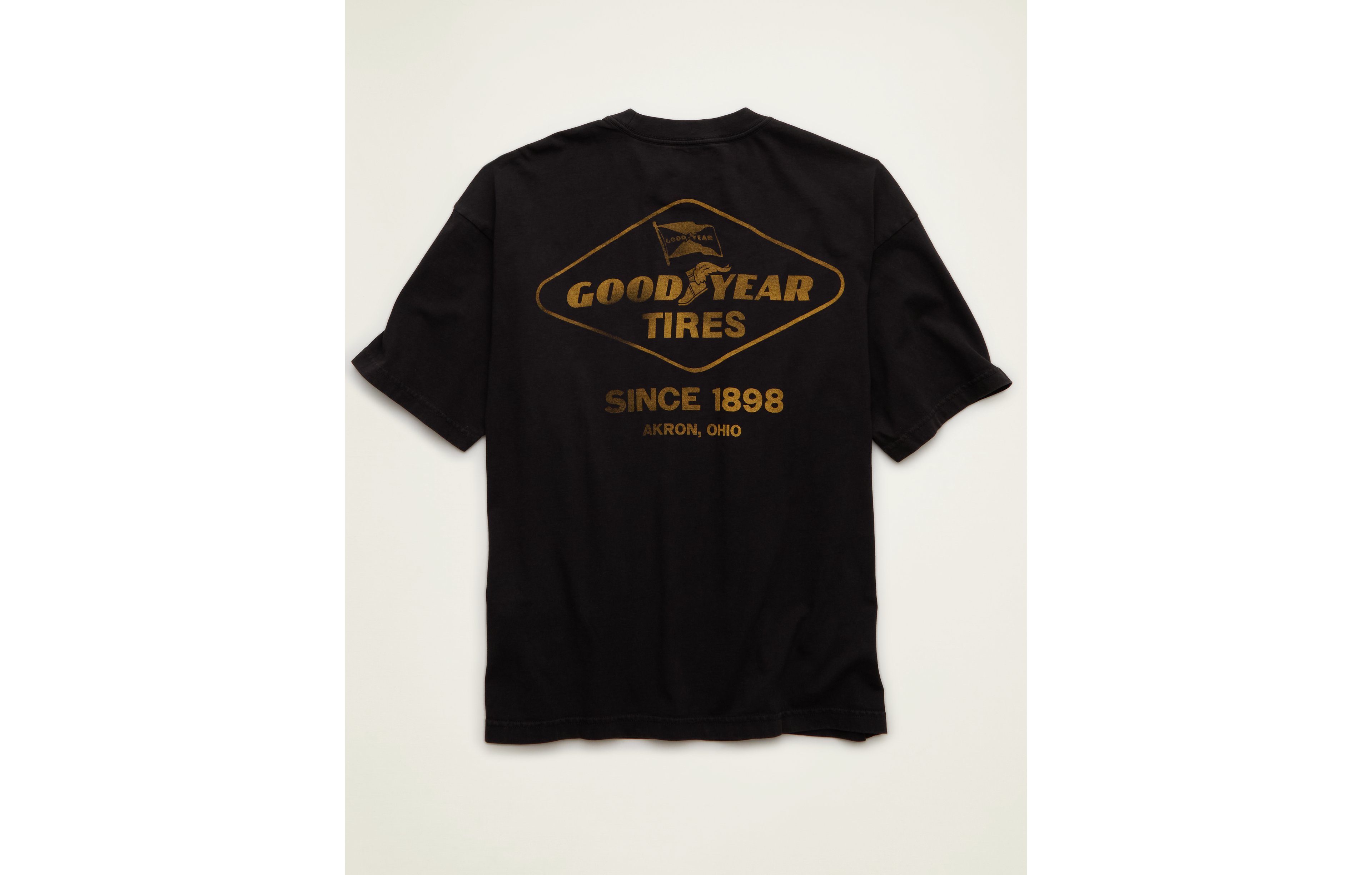 AE Boxy Fit Goodyear Tires Graphic T-Shirt