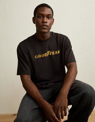 AE Boxy Fit Goodyear Tires Graphic T-Shirt