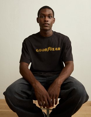 AE Boxy Fit Goodyear Tires Graphic T-Shirt