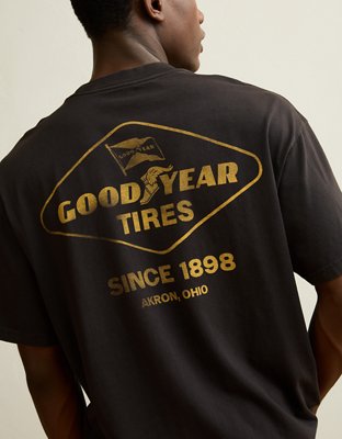 AE Boxy Fit Goodyear Tires Graphic T-Shirt