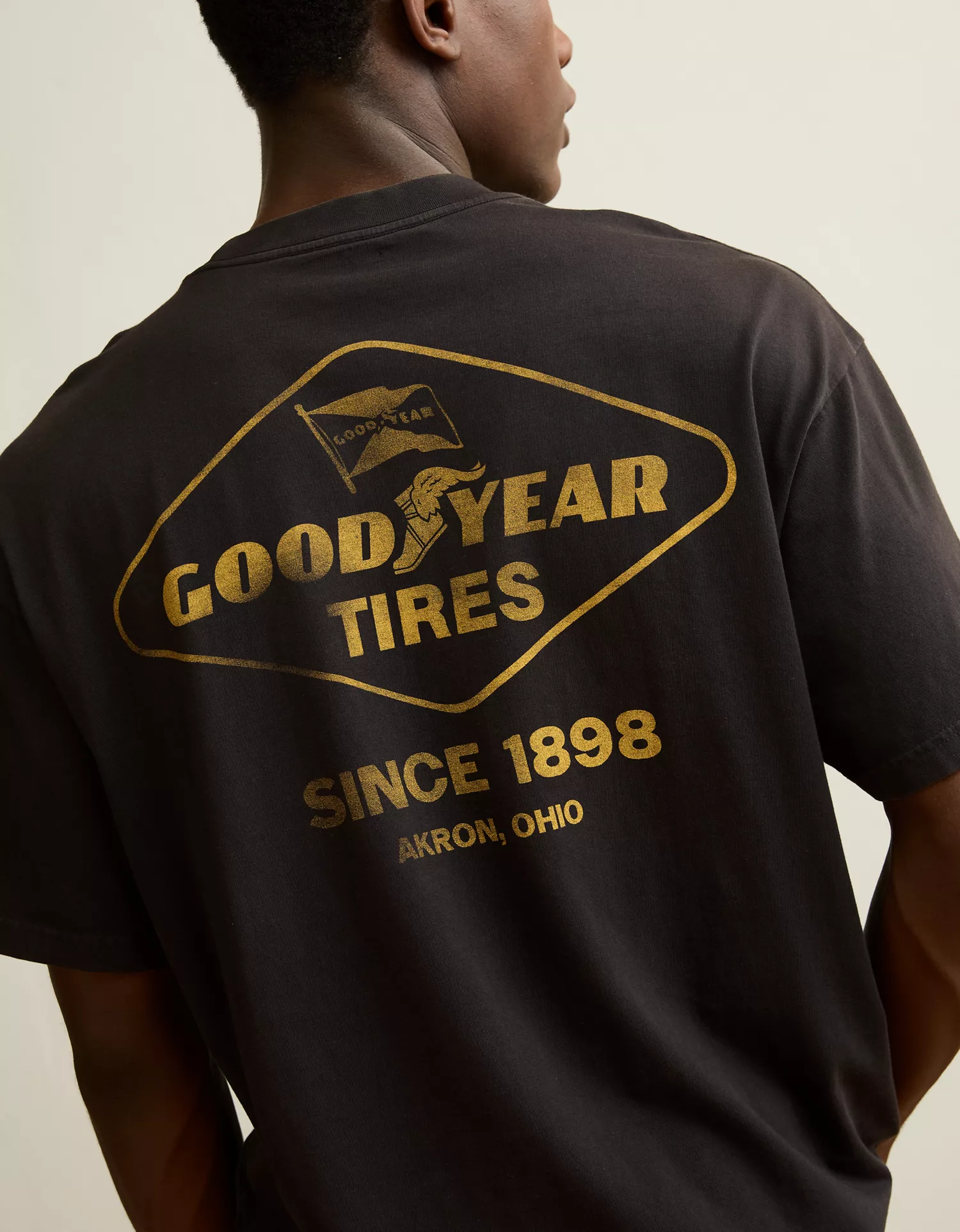 AE Boxy Fit Goodyear Tires Graphic T-Shirt