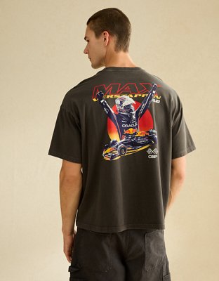 Oracle Red Bull Racing x AE Boxy Fit Graphic T-Shirt | American Eagle