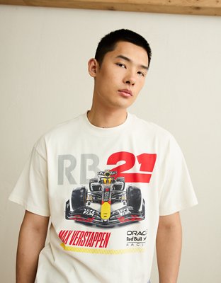 Oracle Red Bull Racing x AE Boxy Graphic T-Shirt from American Eagle - $29.96