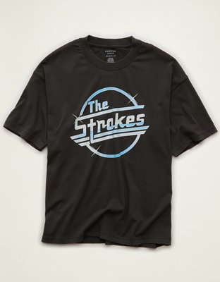 AE Boxy Fit The Strokes Graphic T-Shirt