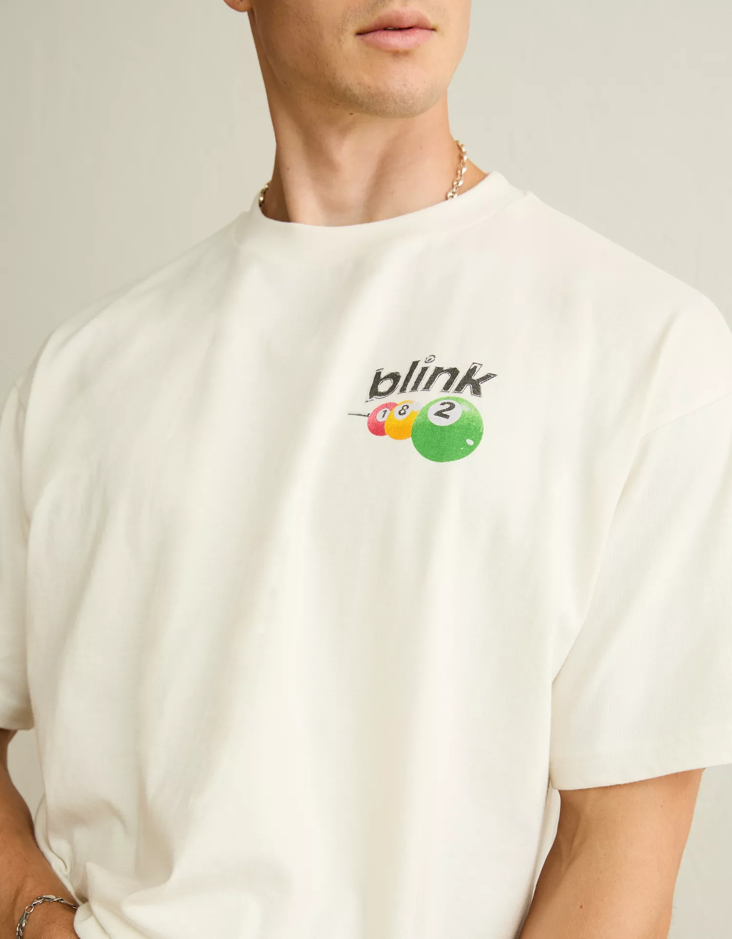 AE Boxy Fit Blink 182 Graphic T-Shirt - thumbnail 7