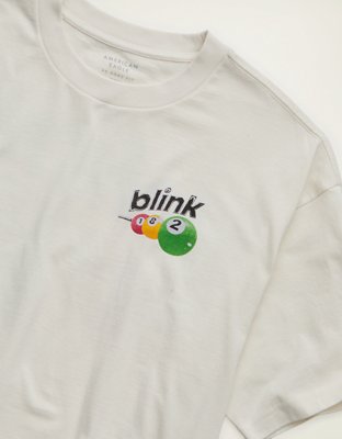 AE Boxy Fit Blink 182 Graphic T-Shirt