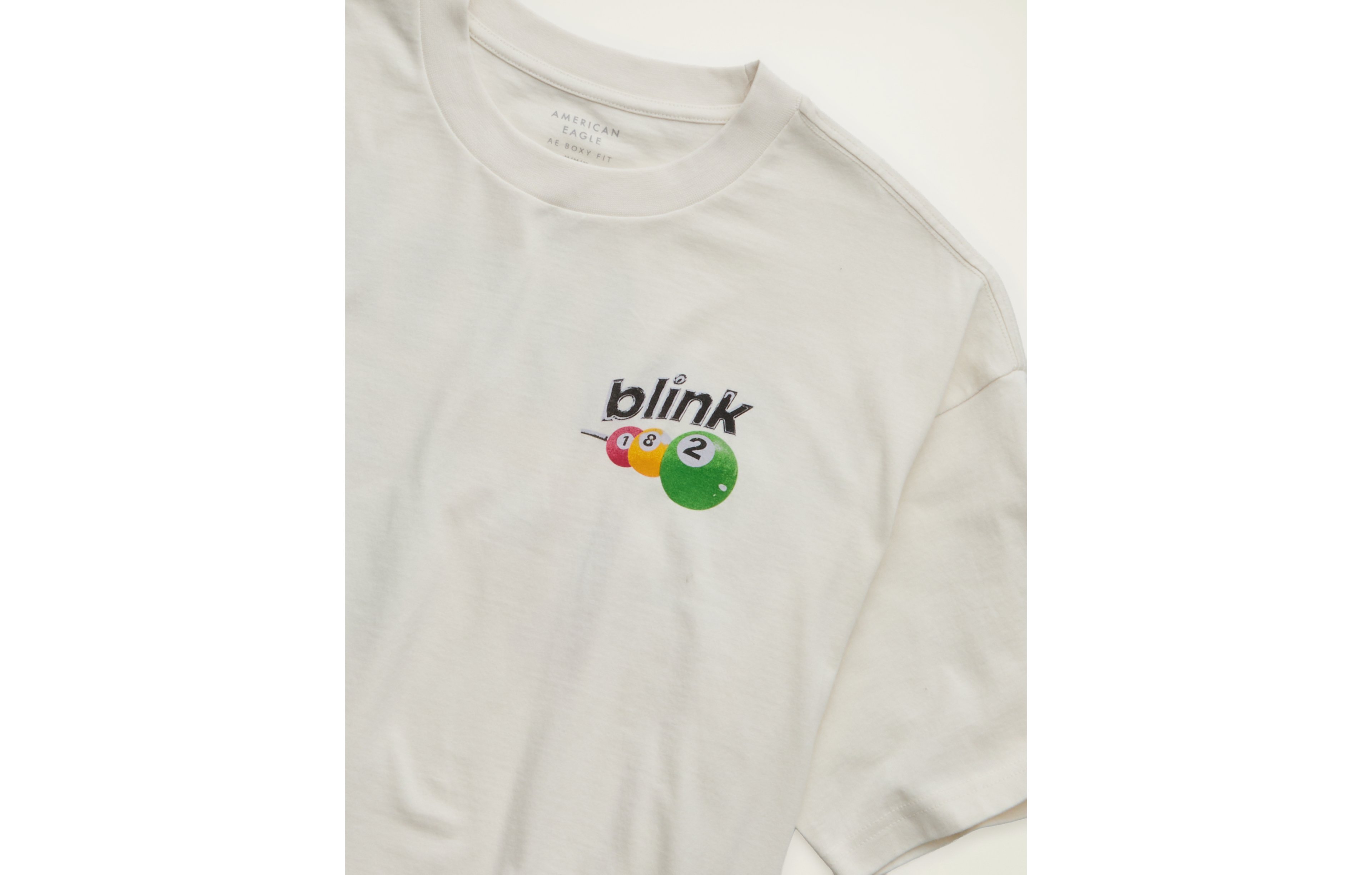 AE Boxy Fit Blink 182 Graphic T-Shirt