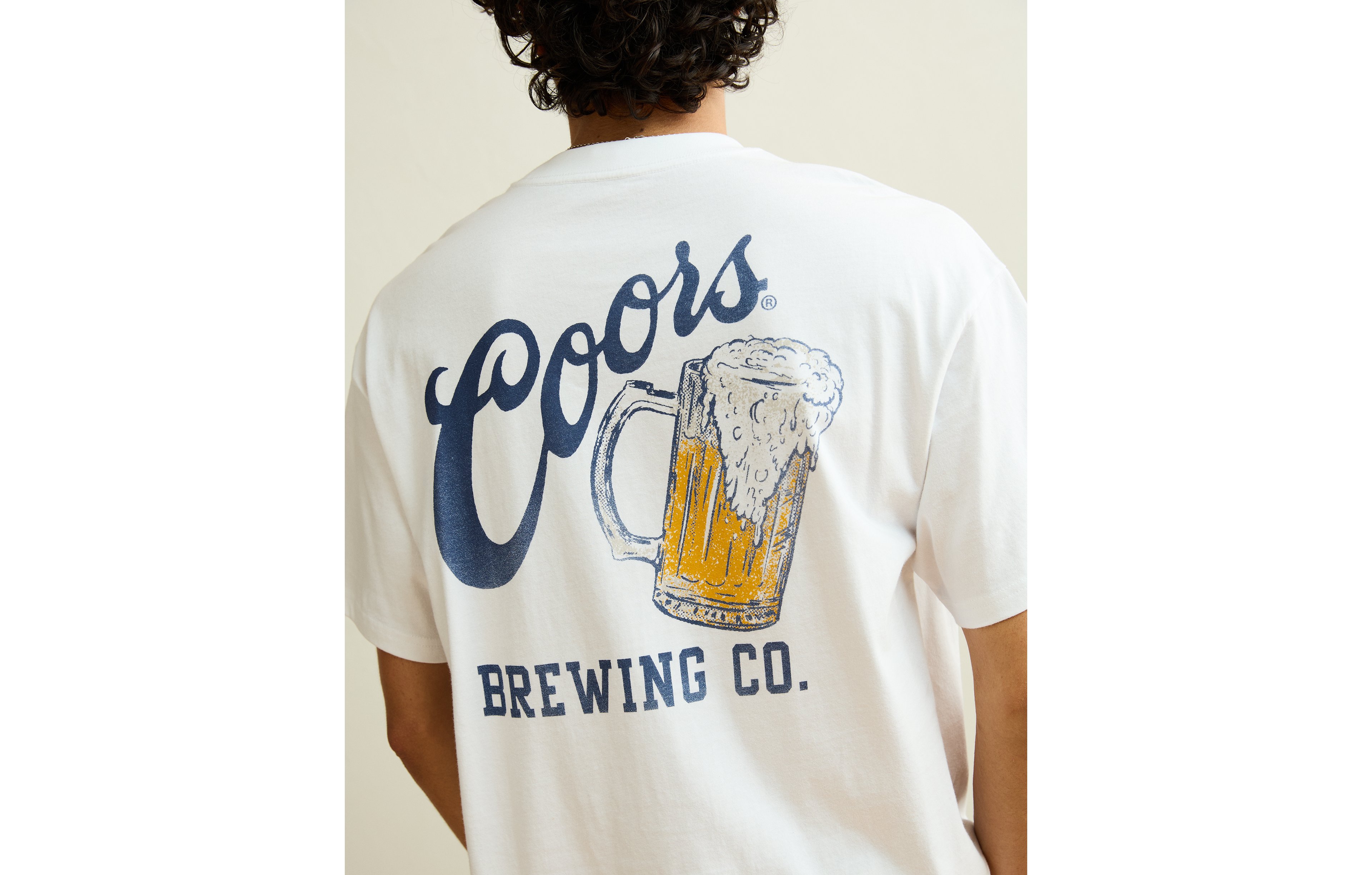 AE Boxy Fit Coors Graphic T-Shirt