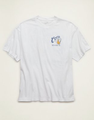 AE Boxy Fit Coors Graphic T-Shirt