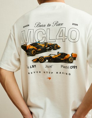 AE Boxy Fit McLaren Graphic T-Shirt