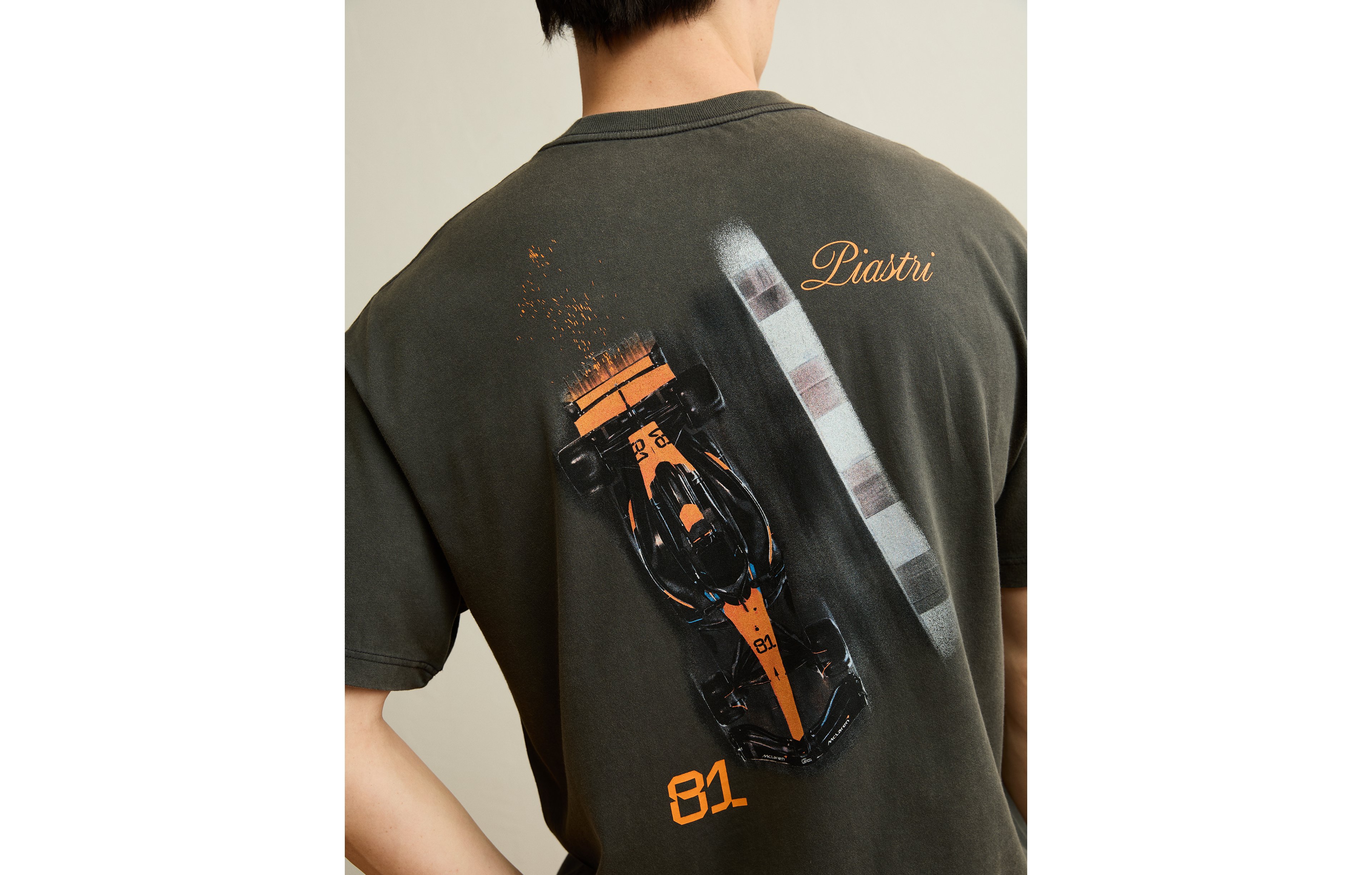 AE Boxy Fit McLaren Graphic T-Shirt