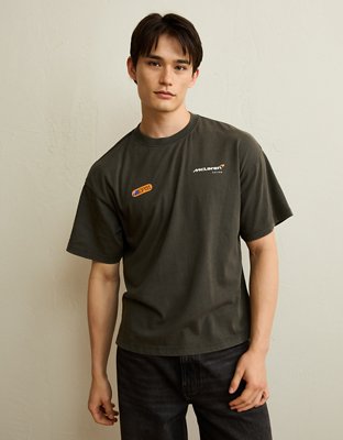 T-shirt à image McLaren de coupe droite AE