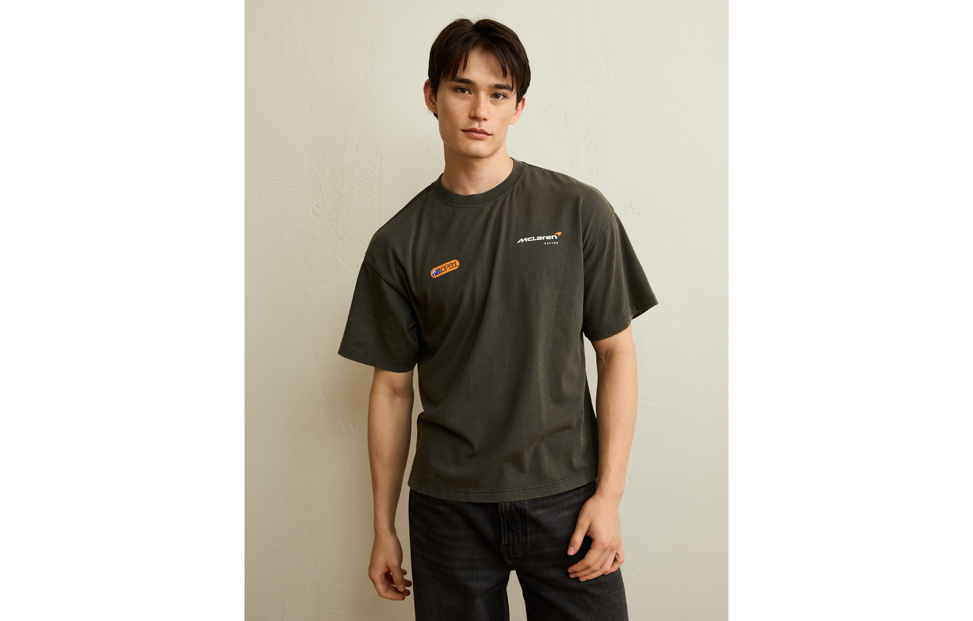 AE Boxy Fit McLaren Graphic T-Shirt