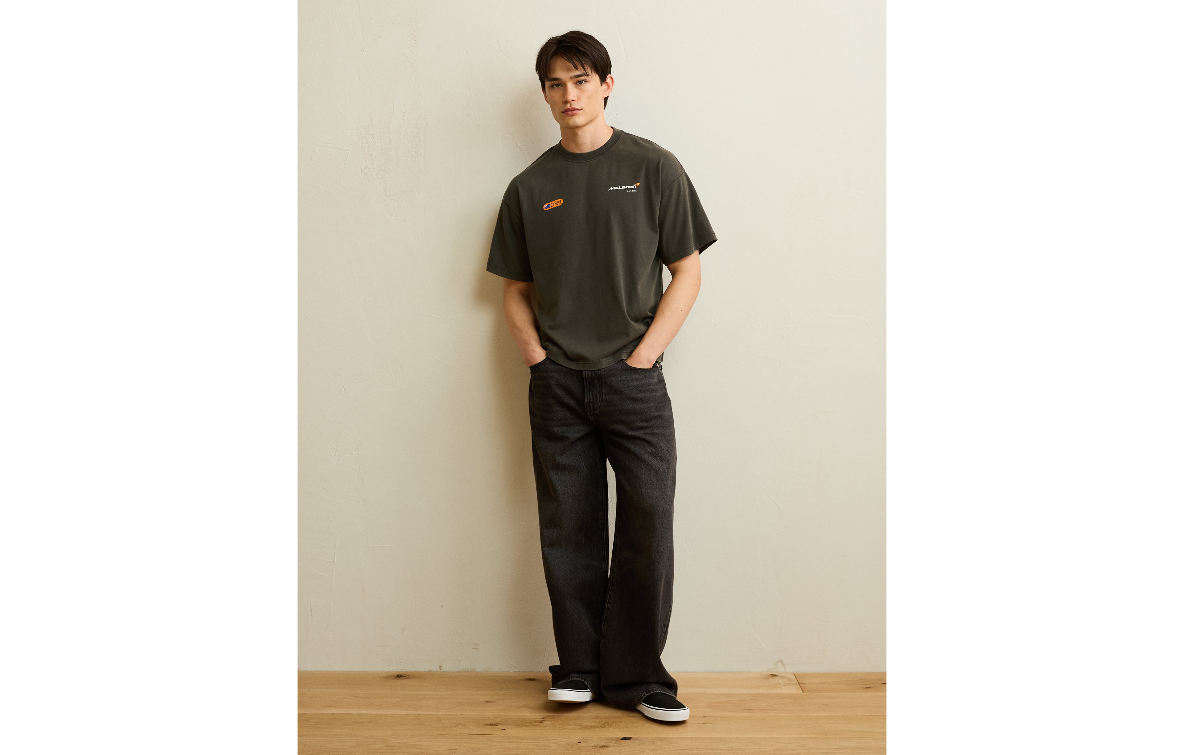 AE Boxy Fit McLaren Graphic T-Shirt