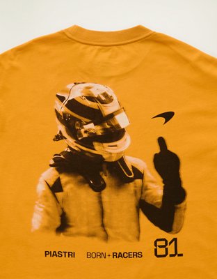 AE Boxy Fit McLaren Graphic T-Shirt | American Eagle