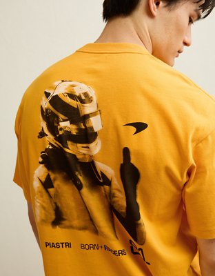 AE Boxy Fit McLaren Graphic T-Shirt | American Eagle