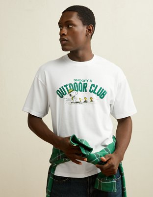 AE Boxy Fit Snoopy Graphic T-Shirt