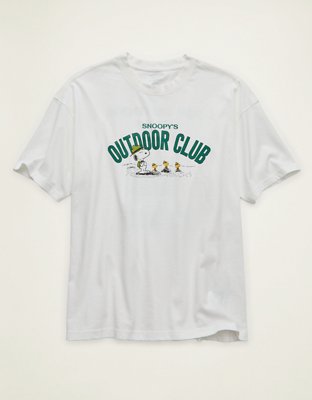 AE Boxy Fit Snoopy Graphic T-Shirt
